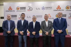 Participa CANACO en el anuncio de las Expos Constructo y Ferreshow 2025