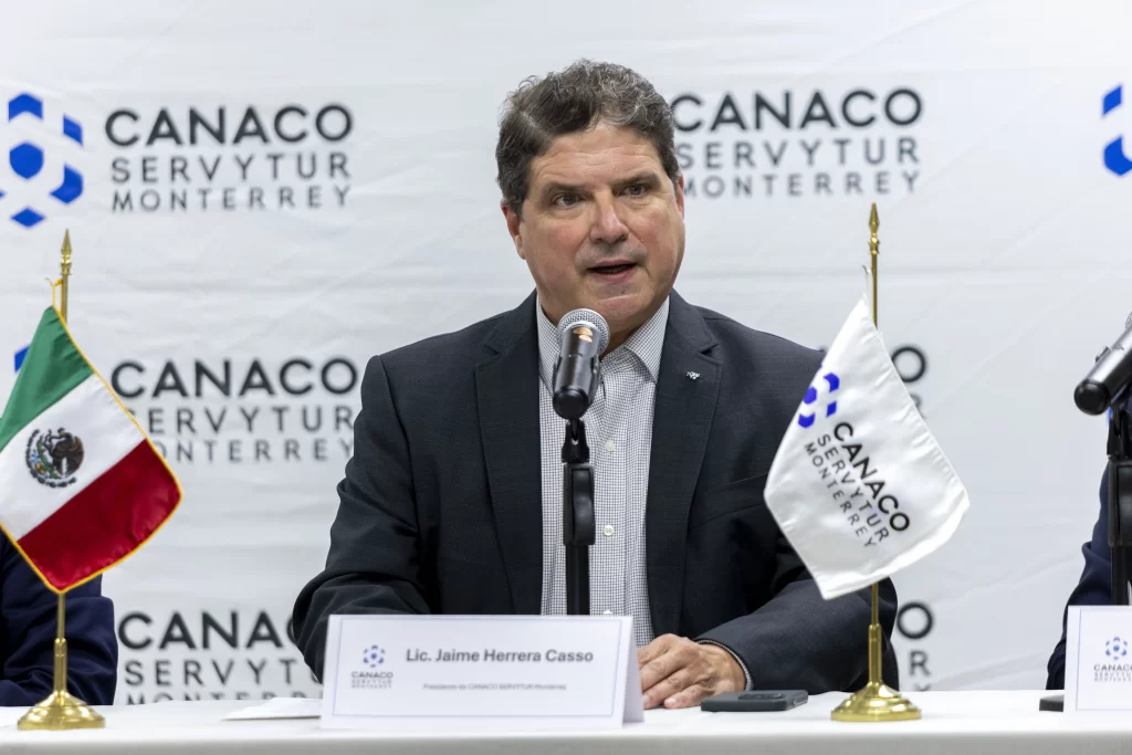 Presidente de CANACO MTY - Lic. Jaime H.