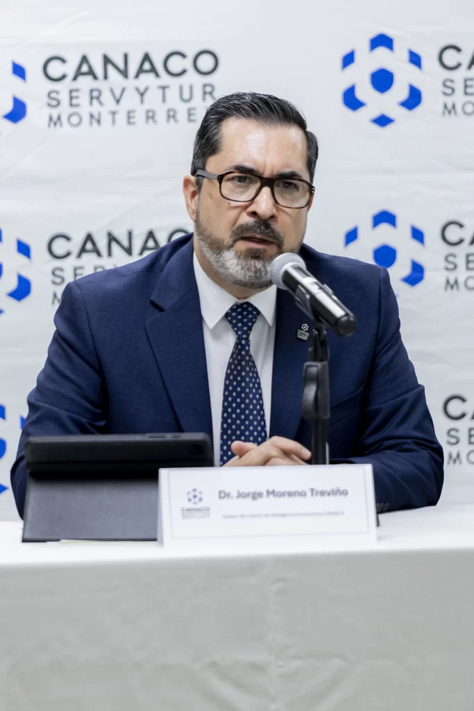 Dr. Jorge Omar Moreno Treviño, Asesor económico del Consejo Directivo de CANACO