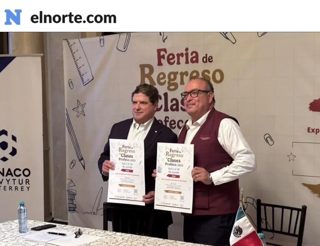 Regreso a clases - CANACO Monterrey - El Norte