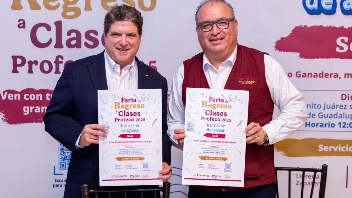 CANACO Mty anuncia Regreso a clases 2025 junto a la PROFECO