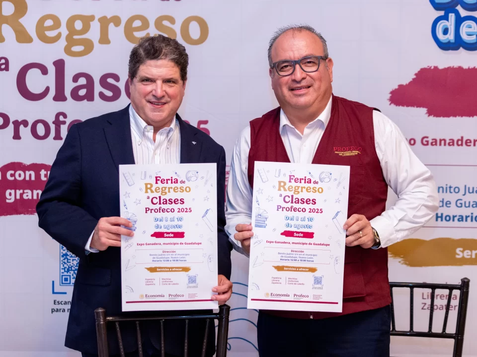 CANACO Mty anuncia Regreso a clases 2025 junto a la PROFECO